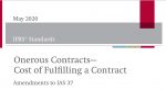 [IAS 37] Onerous Contracts - Cost of Fulfilling a Contract